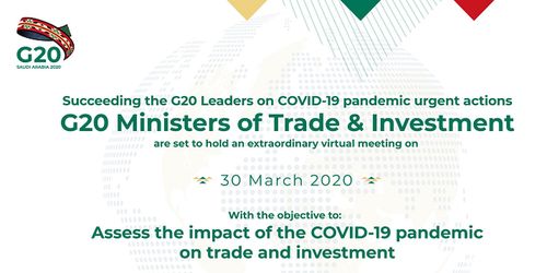 G20貿易投資部長公報 避免防疫措施阻礙國際貿易，轉口貿易獲關注